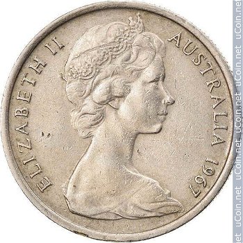 Australië 5 cents 1967 - 0