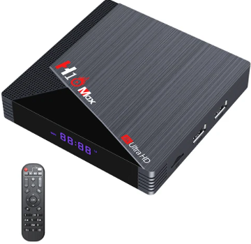 H10 MAX TV Box, 4GB RAM 64GB eMMC, Android 11, Amlogic - 0