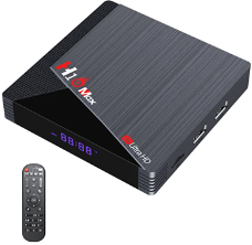  H10 MAX TV Box, 4GB RAM 64GB eMMC, Android 11, Amlogic
