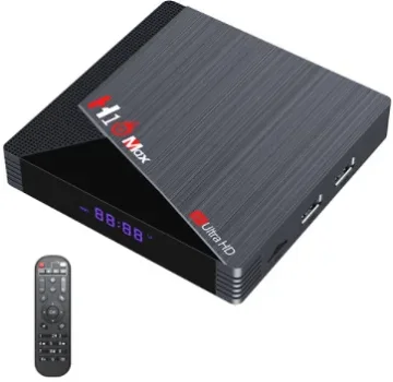 H10 MAX TV Box, 4GB RAM 32GB eMMC, Android 11, 2.4G+5G WIFI - 0