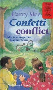 Carry Slee  -  Confetti Conflict  (Hardcover/Gebonden) Kinderjury