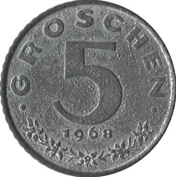 Oostenrijk 5 groschen 1979 - 0