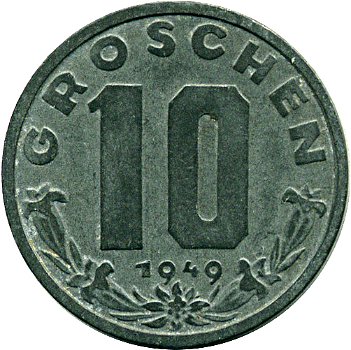 Oostenrijk 10 groschen 1947 - 0