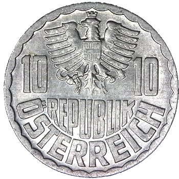Oostenrijk 10 groschen 1951 - 1