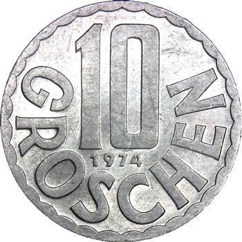 Oostenrijk 10 groschen 1970 - 0
