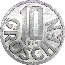 Oostenrijk 10 groschen 1971