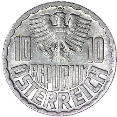 Oostenrijk 10 groschen 1977