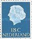 840A Nederland 18 cent 1965 conditie: gestempeld links ongetand - 0 - Thumbnail