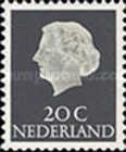 622  Nederland 20 cent 1953 conditie: gestempeld    