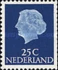 624B Nederland 30 cent 1953 rechts ongetand. conditie: gestempeld - 0