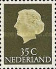 642  Nederland 35 cent 1954 conditie: gestempeld   