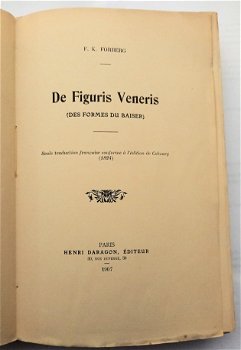 Forberg 1907 De Figuris Veneris Des Formes du Baiser - 3