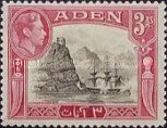 22 Aden 3 anna 1939 conditie: gestempeld  