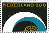 781 Nederland 30 cent 1962 conditie: gestempeld - 0