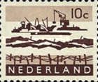 800 Nederland 10 cent 1963 conditie: gestempeld - 0