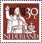 816 Nederland 30 cent 1963 conditie: gestempeld - 0