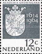 822 Nederland 12 cent 1964 conditie: gestempeld - 0
