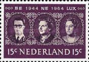 829 Nederland 15 cent 1964 conditie: gestempeld - 0