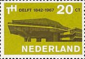 871 Nederland 20 cent 1967 conditie: gestempeld - 0