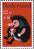 888 Nederland 12 cent 1967 conditie: gestempeld - 0