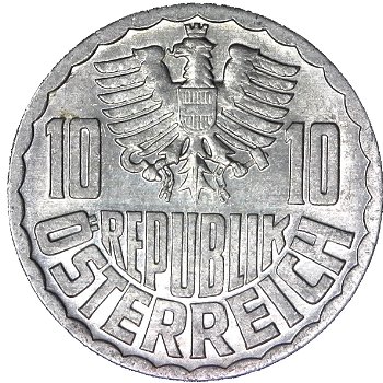 Oostenrijk 10 groschen 1989 - 1