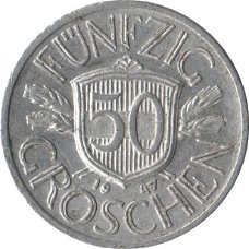 Oostenrijk 50 groschen 1946