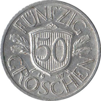 Oostenrijk 50 groschen 1955 - 0