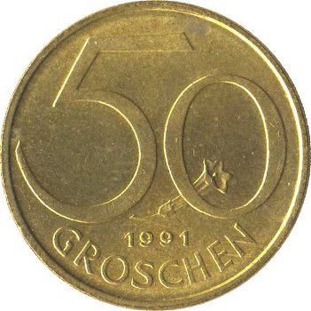 Oostenrijk 50 groschen 1960 - 0