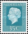 999 Nederland 35 cent 1972 conditie: gestempeld    