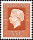 1064B Nederland 55 cent 1976 rechts ongetand conditie: gestempeld - 0 - Thumbnail