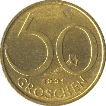 Oostenrijk 50 groschen 1975 - 0