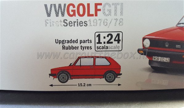Volkswagen Golf GTI serie 1 1976 / 1978 1:24 Italeri - 2