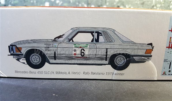 Mercedes-Benz 450SLC 1979 1:24 Italeri - 1