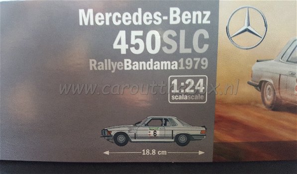 Mercedes-Benz 450SLC 1979 1:24 Italeri - 2