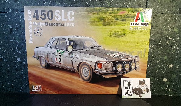 Mercedes-Benz 450SLC 1979 1:24 Italeri - 4