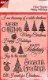 NIEUW GROTE set clear stempels Happy Holidays Joy! Crafts - 0 - Thumbnail