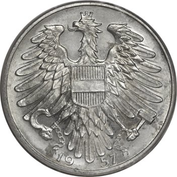 Oostenrijk 5 schilling 1952 - 0