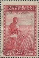 428 Argentinië 25 centavos 1936 conditie: gestempeld - 0