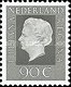 1047 Nederland 90 cent 1975 conditie: gestempeld - 0 - Thumbnail
