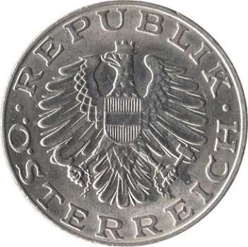 Oostenrijk 10 schilling 1974 conditie: circulatiemunt - 1