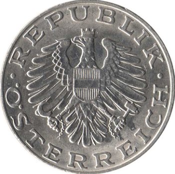 Oostenrijk 10 schilling 1990 conditie: circulatiemunt - 1