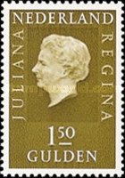 956 Nederland 1.50 gulden 1971 conditie: gestempeld   
