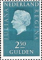 922 Nederland 2.50 gulden 1969 conditie: gestempeld  