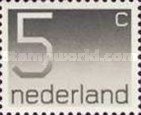 1065b Nederland 5 cent 1976 conditie: gestempeld onder ongetand - 0