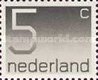 1065b Nederland 5 cent 1976 conditie: gestempeld onder ongetand - 0 - Thumbnail