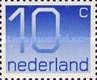 1066A Nederland 10 cent 1976 boven en onder ongetand. conditie: gestempeld - 0 - Thumbnail