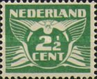 148 Nederland 2.5 cent 1924. conditie: gestempeld - 0