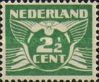 148 Nederland 2.5 cent 1924. conditie: gestempeld 