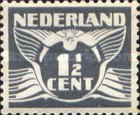 281 Nederland 1.5 cent 1935. conditie: gestempeld - 0