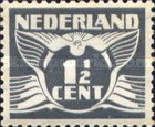 281 Nederland 1.5 cent 1935. conditie: gestempeld     